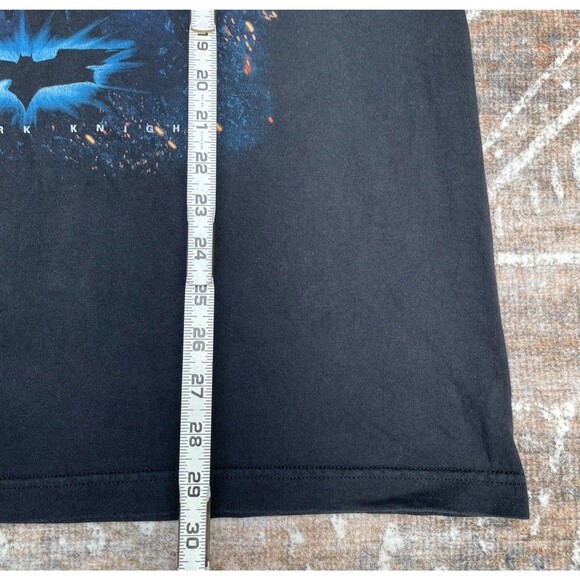 Vtg The Dark Knight Joker Heath Ledger DC Comics Batman Graphic T-Shirt Black L - Picture 13 of 16